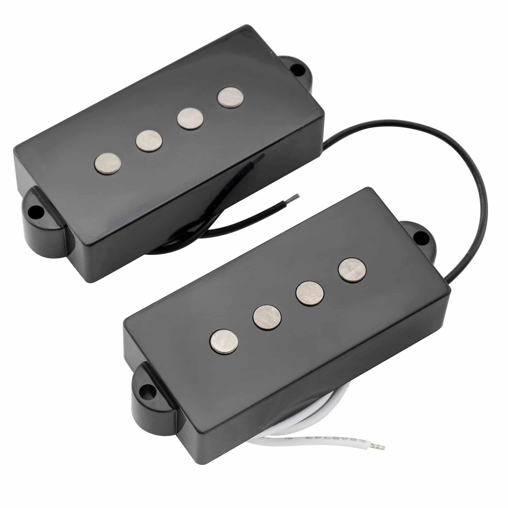 Repuestos Para Pastillas De Guitarra Juego De Pastillas Humbucking Alnico 5 Con Voz Vintage | Juego de pastillas humbucking para bajo de 4 cuerdas