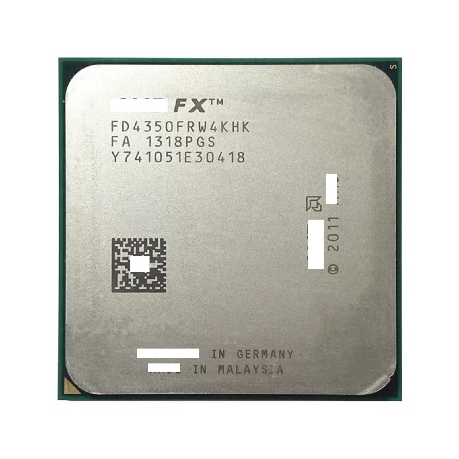 CPU FX-Series FX4350 FX-4350 FX 4350 4.2 GHz 125W Procesador de CPU de Cuatro núcleos FD4350FRW4KHK Socket AM3+ Ejecutar rápidamente para ayudarlo a Ejecutar su c