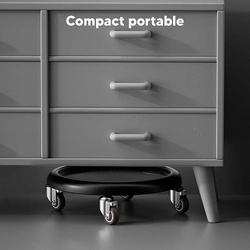 Miniatura 3 de Rueda de rodillo abdominal, tabla de rueda abdominal, equipo de entrenamiento abdominal para entrenamiento central (negro)