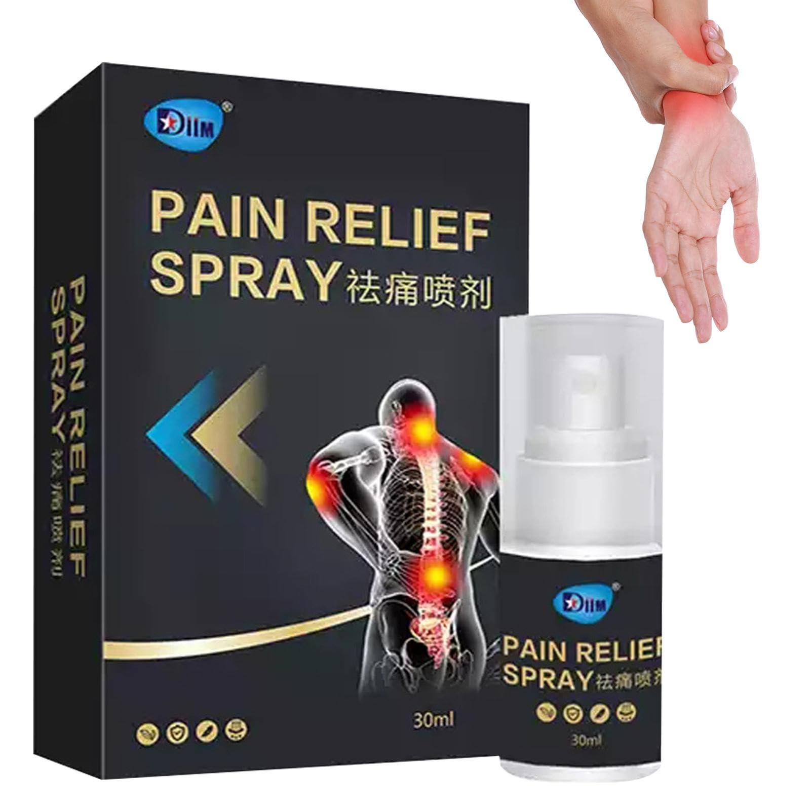 Cold Spray for Sports Injuries | Joint Discomfort Lumbar Spine Cryotherapy Freeze Spray | Back Muscle Cervical Spondylosis Health Body Care, Instant Relief Extra Strength for Back, Knee & Foot Zorq
