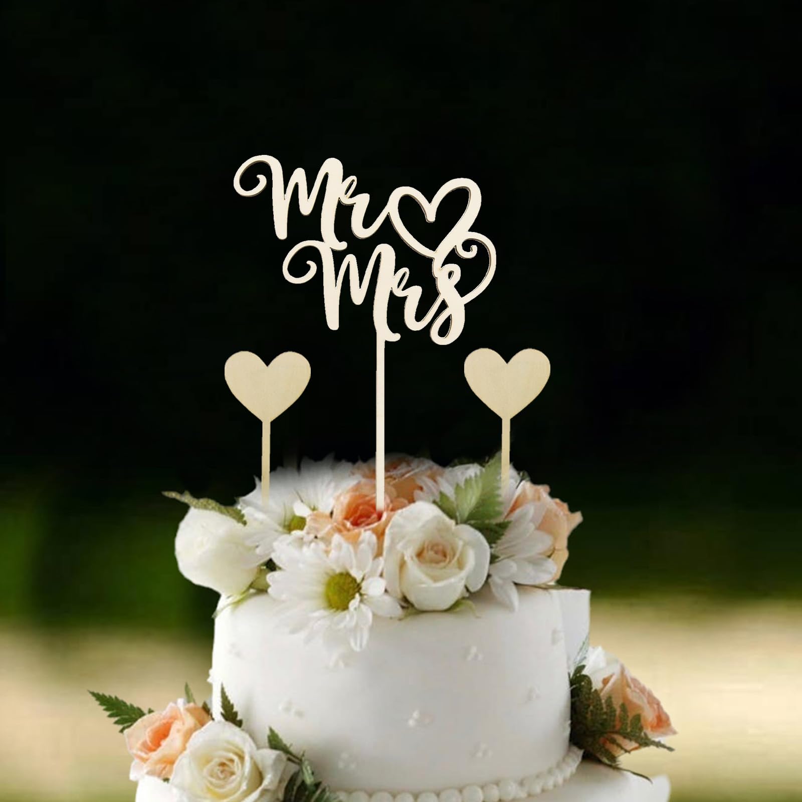 Arthsdite BOOM! - Decorazione per torta nuziale con scritta Married, divertente, eccentrico, nerd, decorazione per torta sposata, addio al nubilato, feste di fidanzamento, forniture per feste di