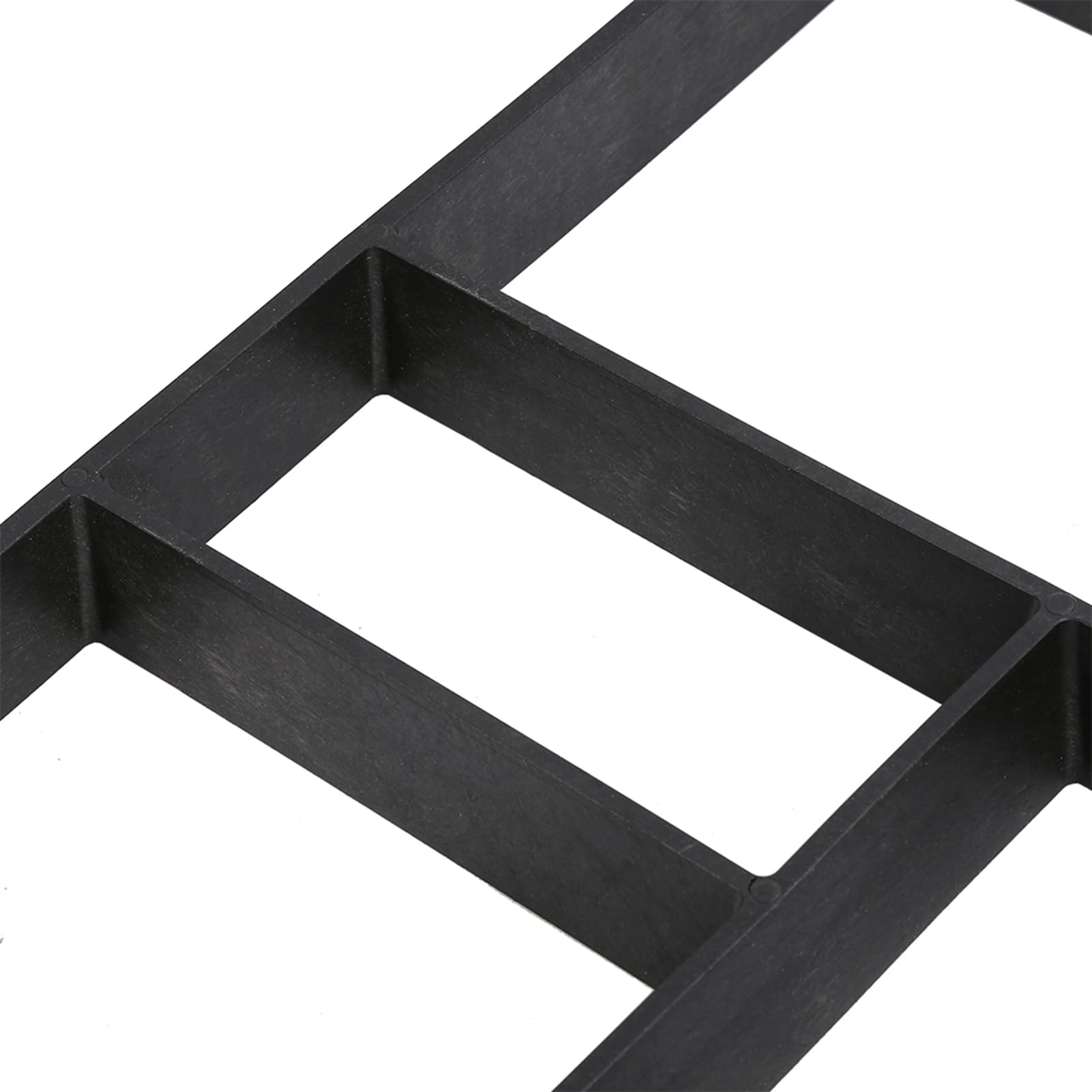 Molde Jardín Pavimentación Piedra Negro 45x40x4 cm 10 Compartimentos para Caminos Senderos Calles Bricolaje Hogar