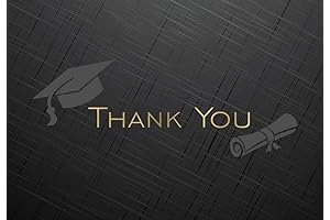 Cosco Gold Grad Thank You Card