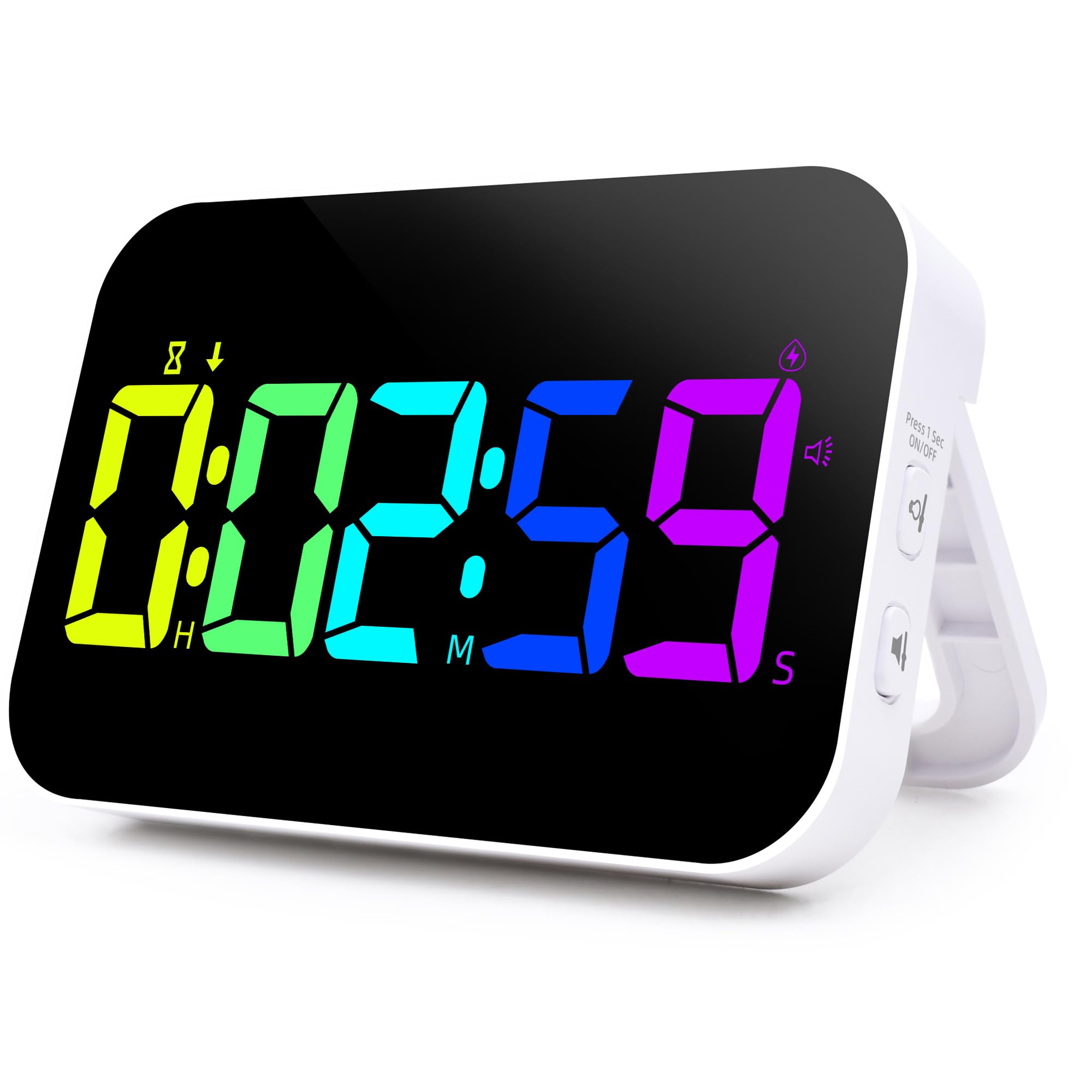 TXL Digital Timer for Classroom, Pomodoro, Gym & Kitchen – Rechargeable Magnetic Countdow…