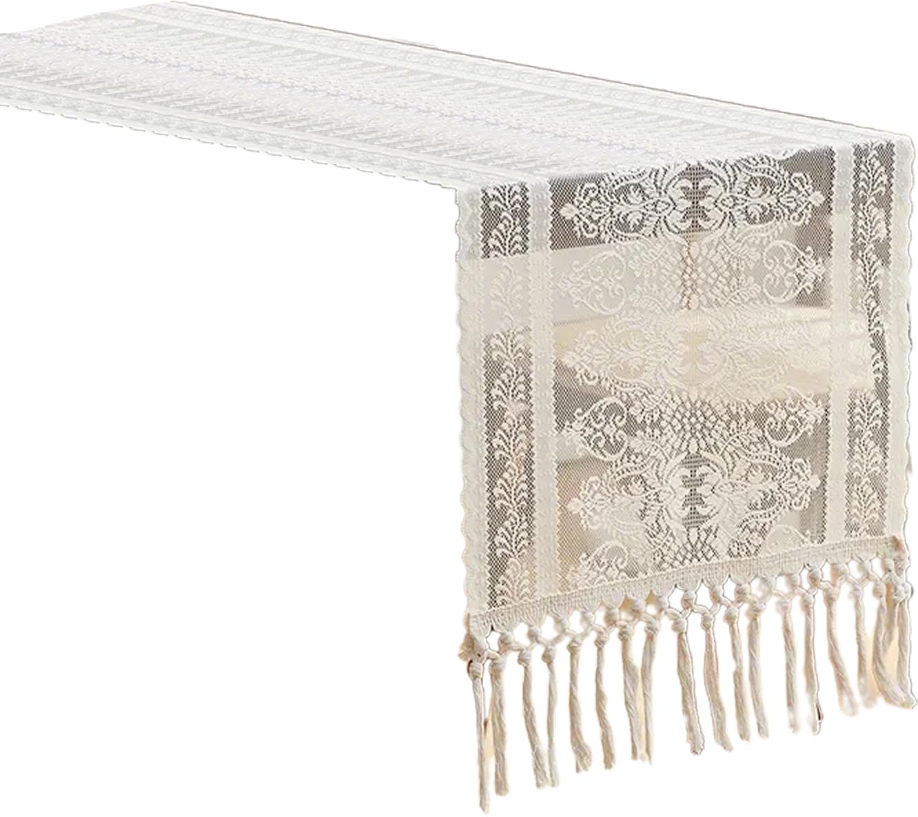 Elnwnnkc Exquisite Lace Tablecloth Table Cloth for Home Gatherings and Wedding Decorations Table Runner Cloth Linen
