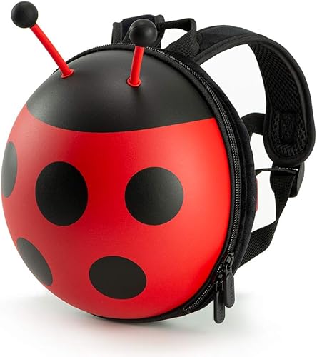 KIDDIETOTES Mochilas para niños, Rojo, Rocket, Rocket