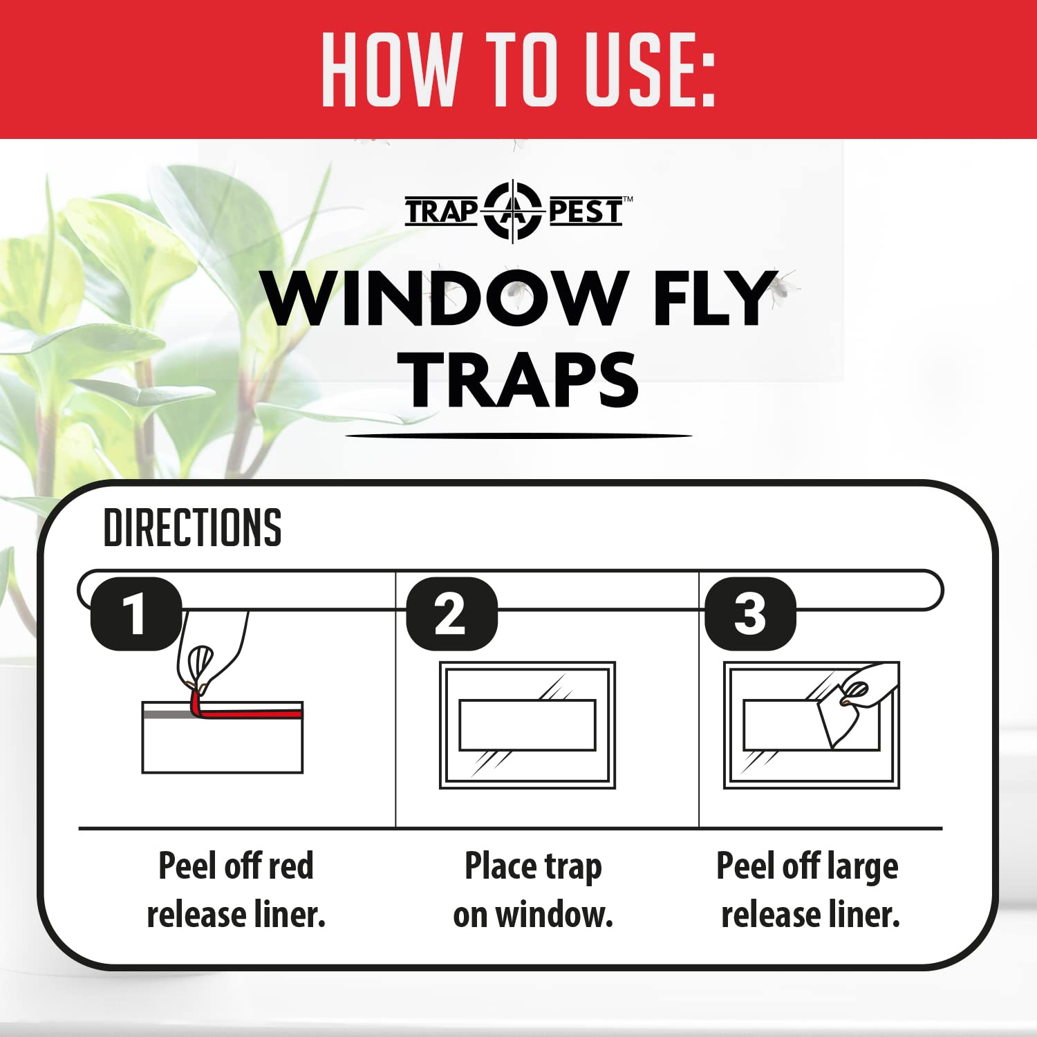 Fliegenfallen für den Innenbereich, transparent, 30 Stück – Fliegenfensterfallen für den Innenbereich, klebrige Fliegenfalle für den Innenbereich, ungiftige Fliegenstreifen für Fenster,