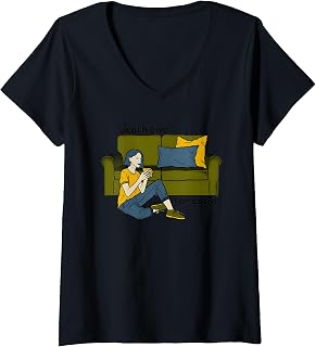 Womens Death Cab For Cutie Like Sugar In My Coffee V-Neck T-Shirt