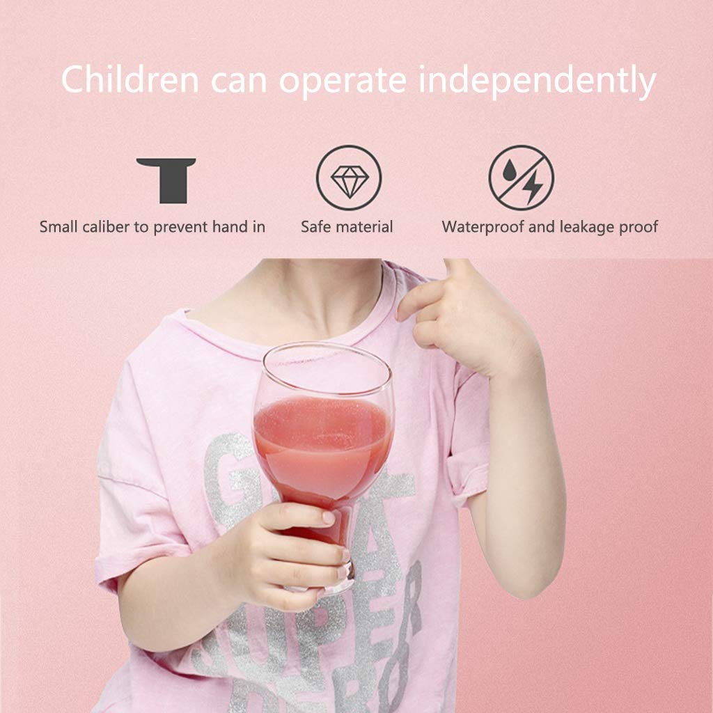 MIIKHI Juicer machines,Slow Masticating juicer Extractor Juicer Household Electric Mini Cooking Frying Fruit Juice Machine Multifunctional Small Slag Juice Separation Juicer Easy to Clean