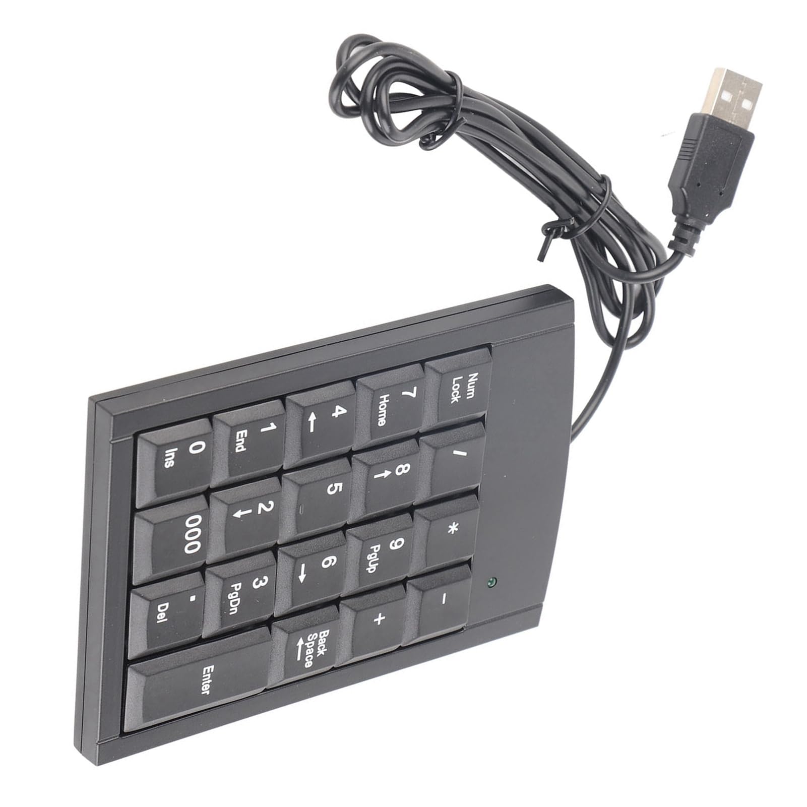 Mini USB Wired Numeric Keypad 21 Keys Digital Back... - Grandado