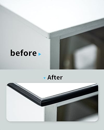 Vista 9 de Art3d - Revestimiento autoadhesivo de 10 pies para decoración de esquinas, despegar y pegar recortes en los bordes de los azulejos protectores