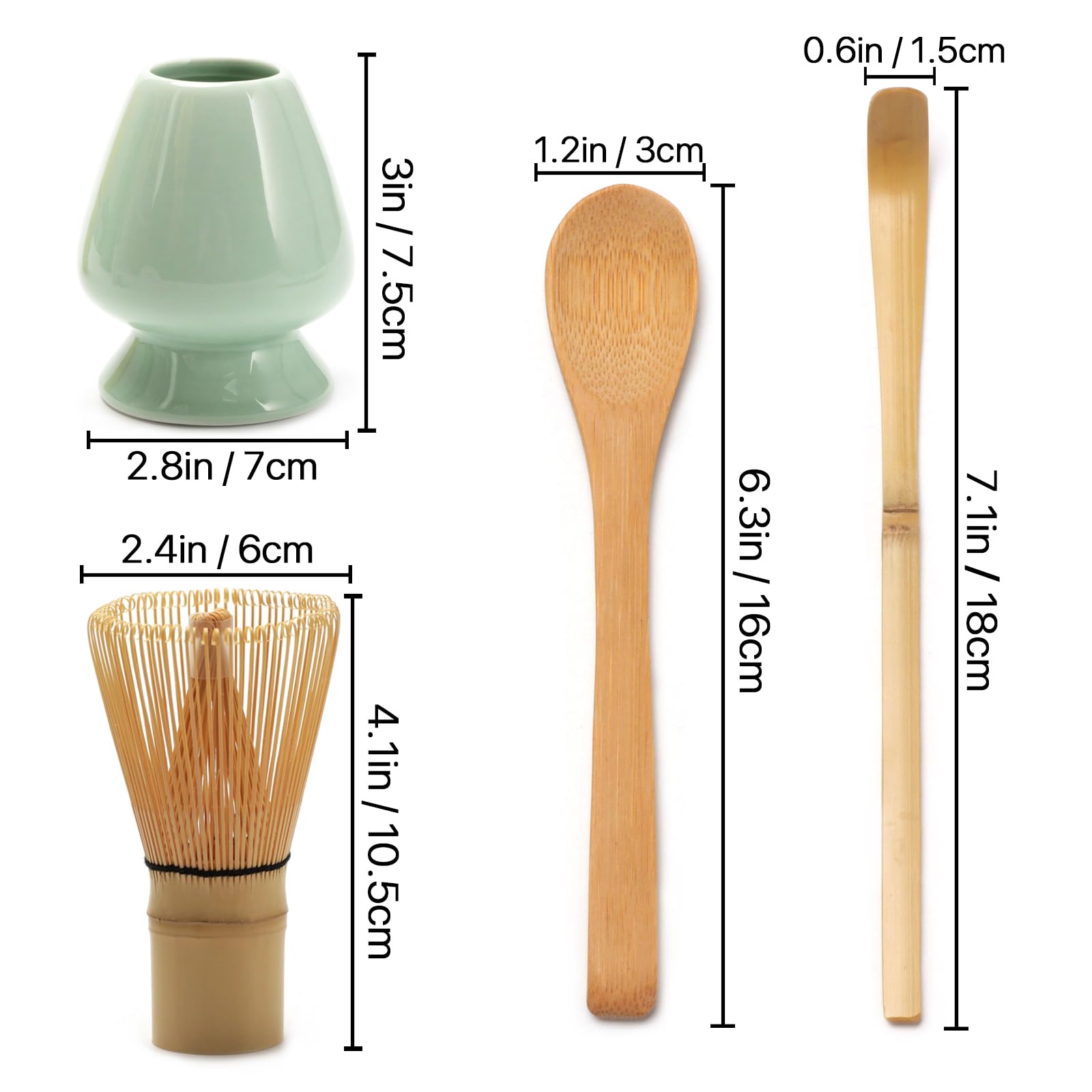 Ciotola Matcha In Vetro Borosilicato 500ml - Con Beccuccio Per Tè E Caffè