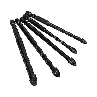 Ubersweet Drilling Bits Tool, Drill Bit for Tile for Concrete for Glass(Black) |