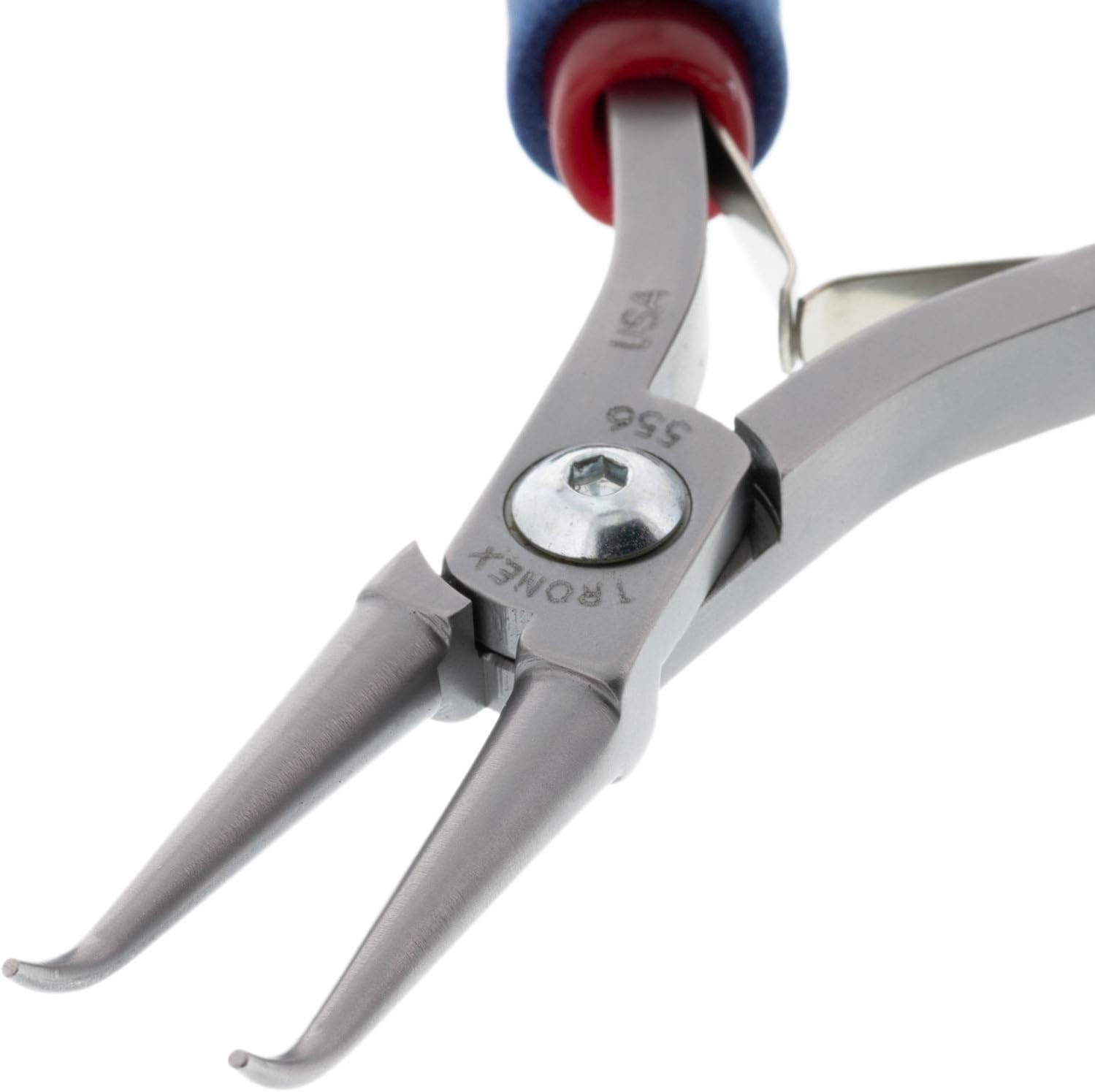 Pliers – Tronex Bent Round Nose 50° (Long Ergonomic Handles) • P756