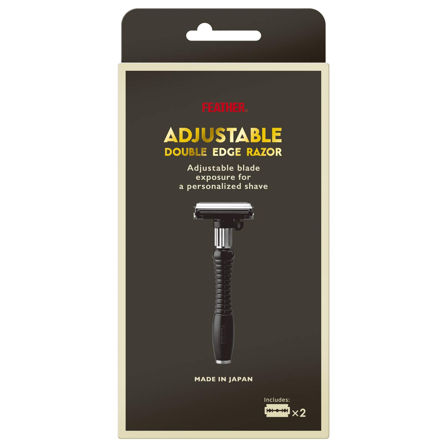 Maquinilla de Afeitar Feather Adjustable