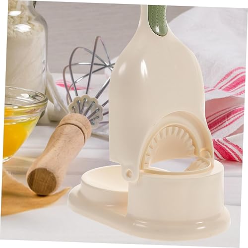 Miniatura 7 de Hemoton Envoltorio de dumpling Maker manual tortillero herramienta de prensa manual para hacer masa moldes de azúcar panqueques dumpling piel masa