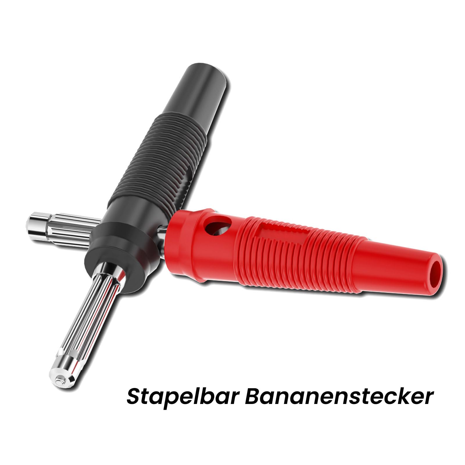 Greluma 10 Pz Spine A Banana Da 4mm Rivestite Isolate, Connettori A - Foto 7