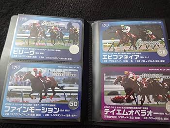 【競馬】メモリアルカード等セット　ケース付き Amazon.co.jp: 2019年 メモリアルレースカード 27種類フル