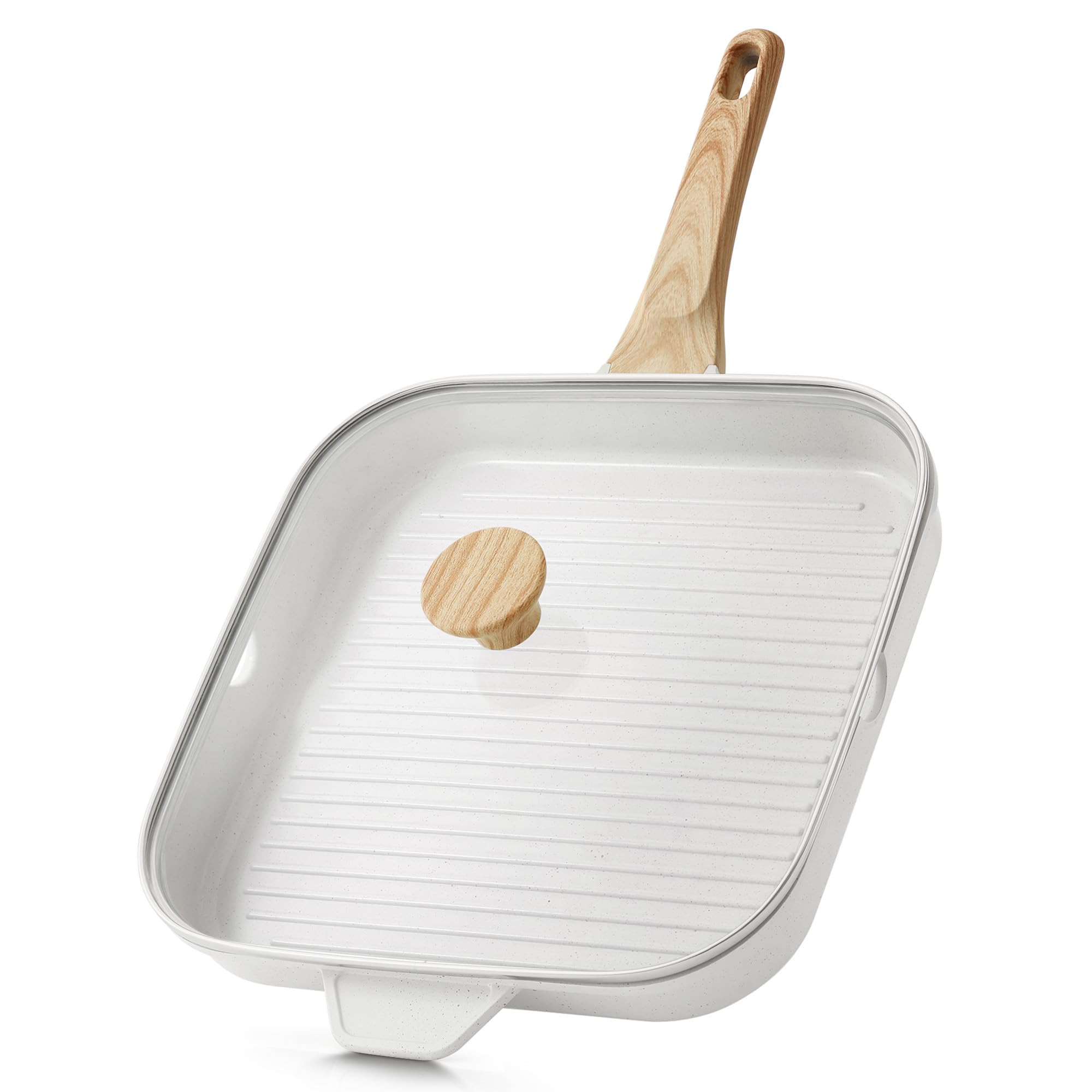SENSARTE Nonstick Ceramic Grill Pan