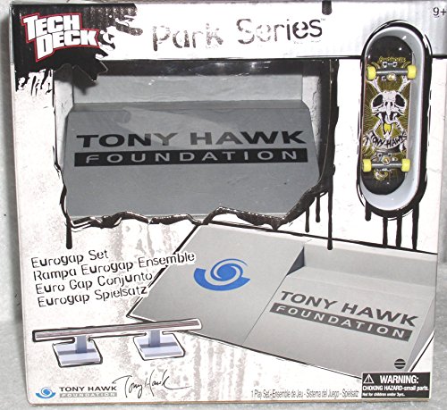 Tech Deck Tony Hawk Park Series Eurogap - Silver [Toy] Skateboarding [Toy]