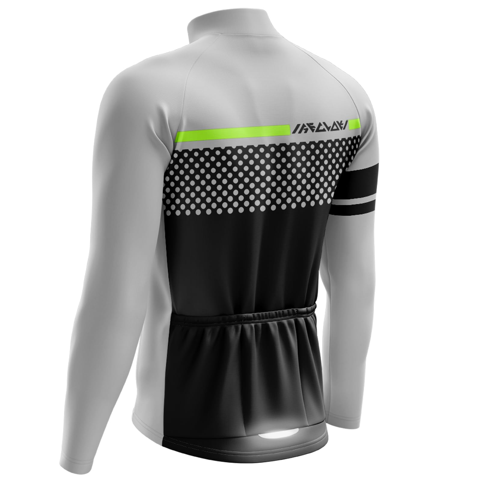 Ropa Ciclismo Otoño/Invierno/Primavera para Hombre Ciclismo Acolchado Maillot MTB de Manga Larga y Culotte Pantalones Acolchado 9D＋Gafas de Ciclismo Guantes