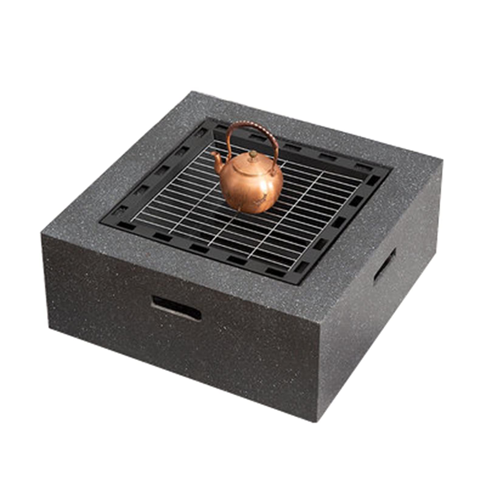 Braciere da Esterno a Legna, con parascintille, attizzatoio per Camino, braciere da Cortile all'aperto, con Set per Barbecue