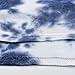 GETUBACK Women's Tie Dye Low Cut Tunic Top M/M Blue