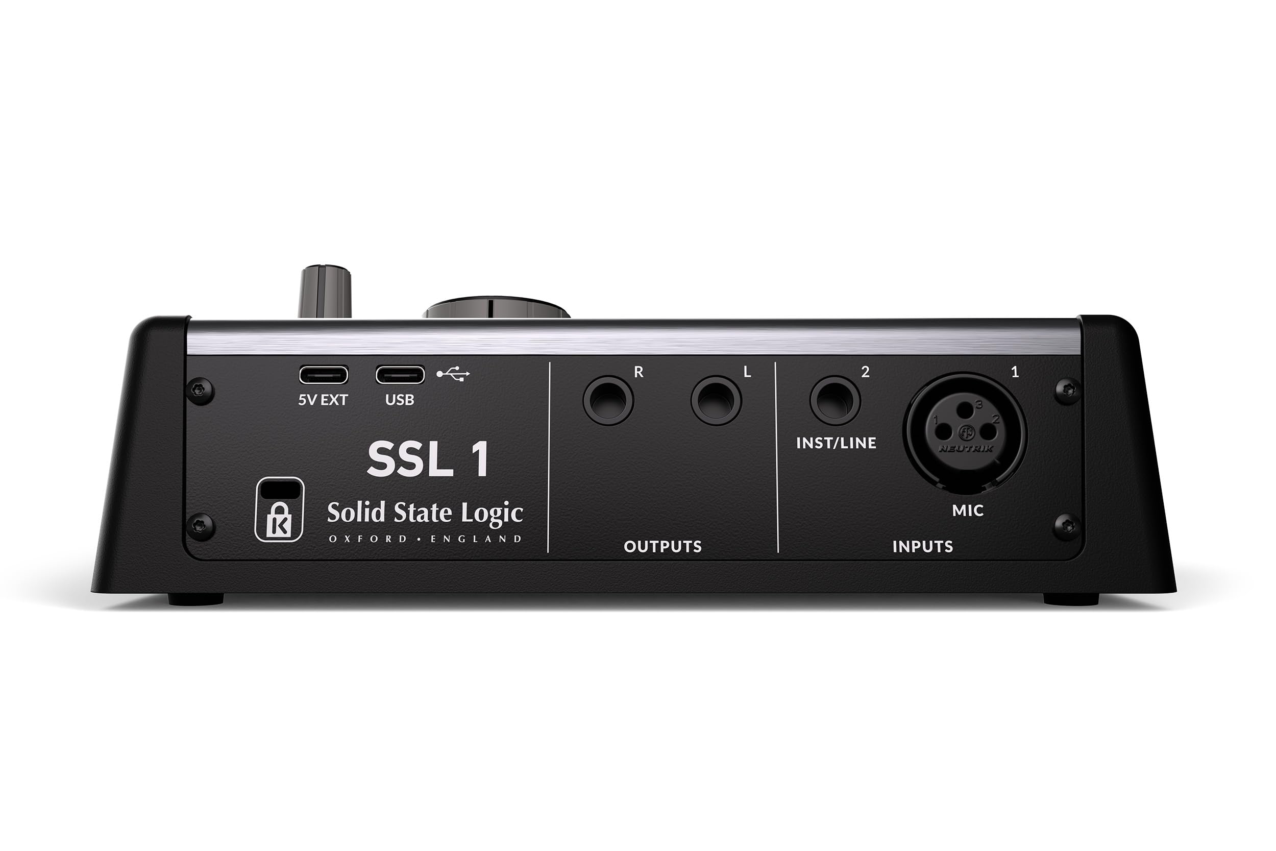 SSL 1 Interfaz de audio USB-C con 2 entradas y 2 salidas
