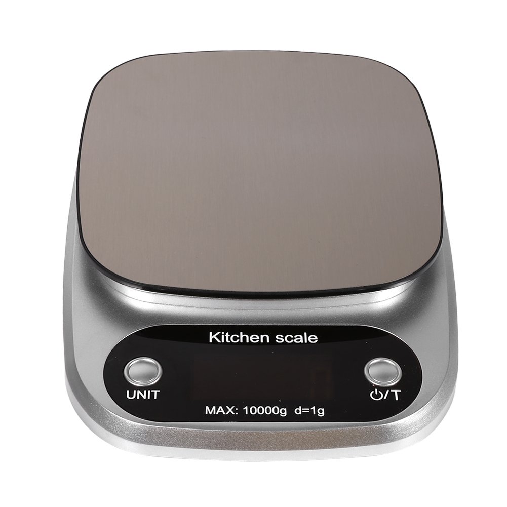Fdit Blue Kitchen Scales 10Kg/G Digital Lcd Electronic Kitchen Cooking Food Dying Calculation Weighing Scale Balance
