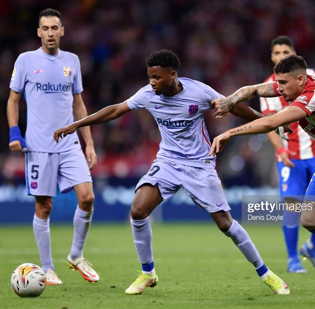 22/23FCバルセロナ アンス・ファティ 10番 シャツ