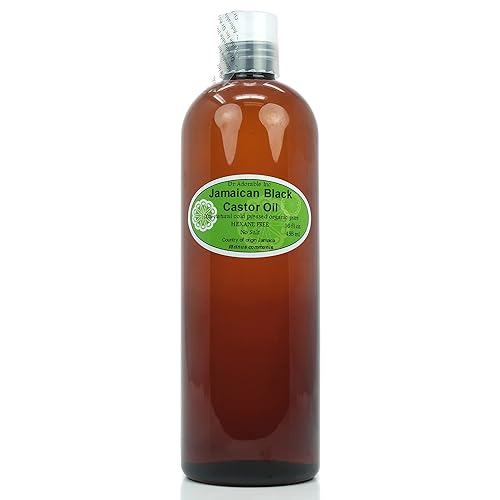 Miniatura 6 de Aceite de ricino negro jamaicano natural puro y orgánico fortalece el cuidado del cabello 32 onzas