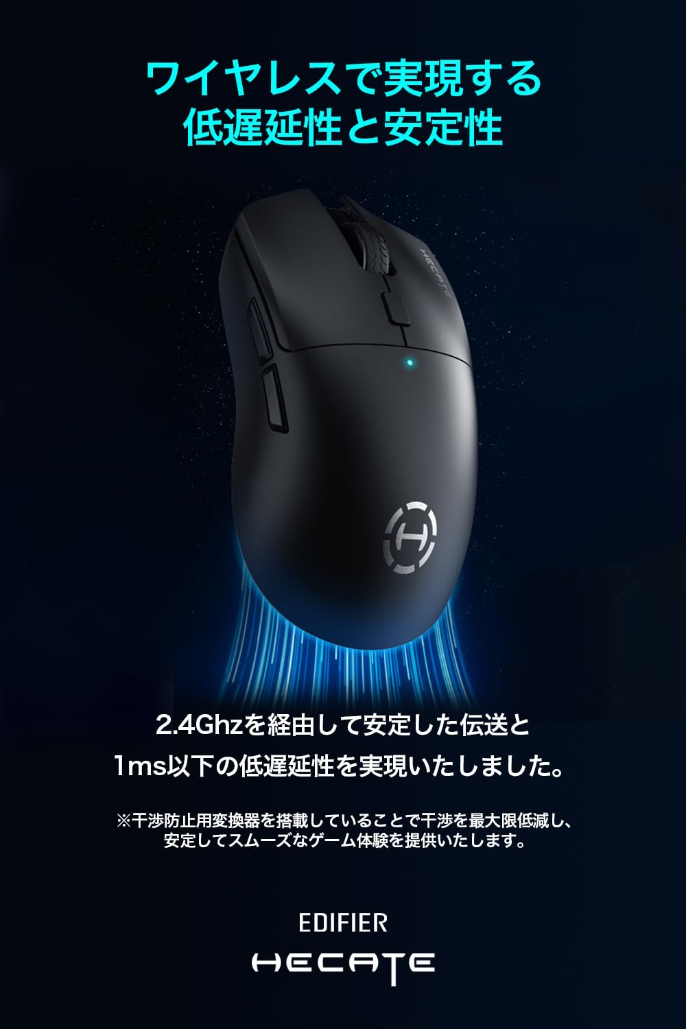 Amazon | Edifier HECATE G3M PRO ゲーミングマウス ワイヤレス