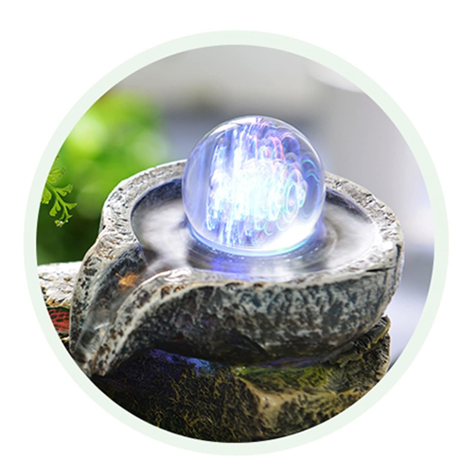 Amazon.co.jp: 水 流れる インテリア 卓上噴水 ポンプ 卓上噴水 電池式