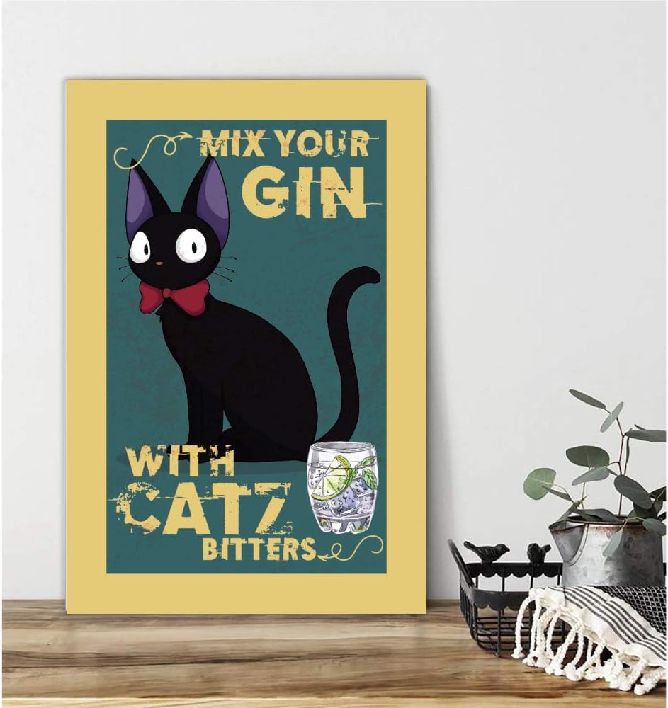 Schai Mix Your Gin with Catz Bitters Black Cat