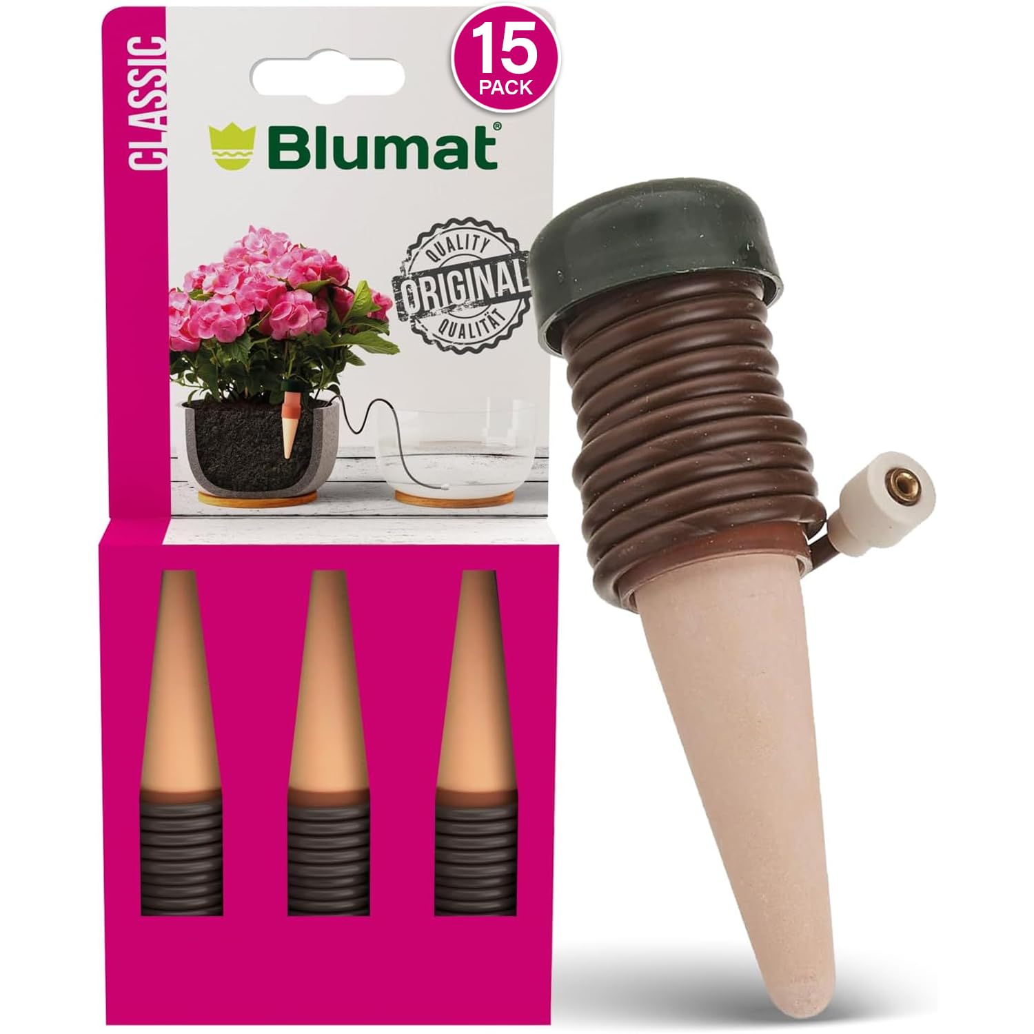 Blumat Classic (Jr.) Automatic Plant Watering Stakes