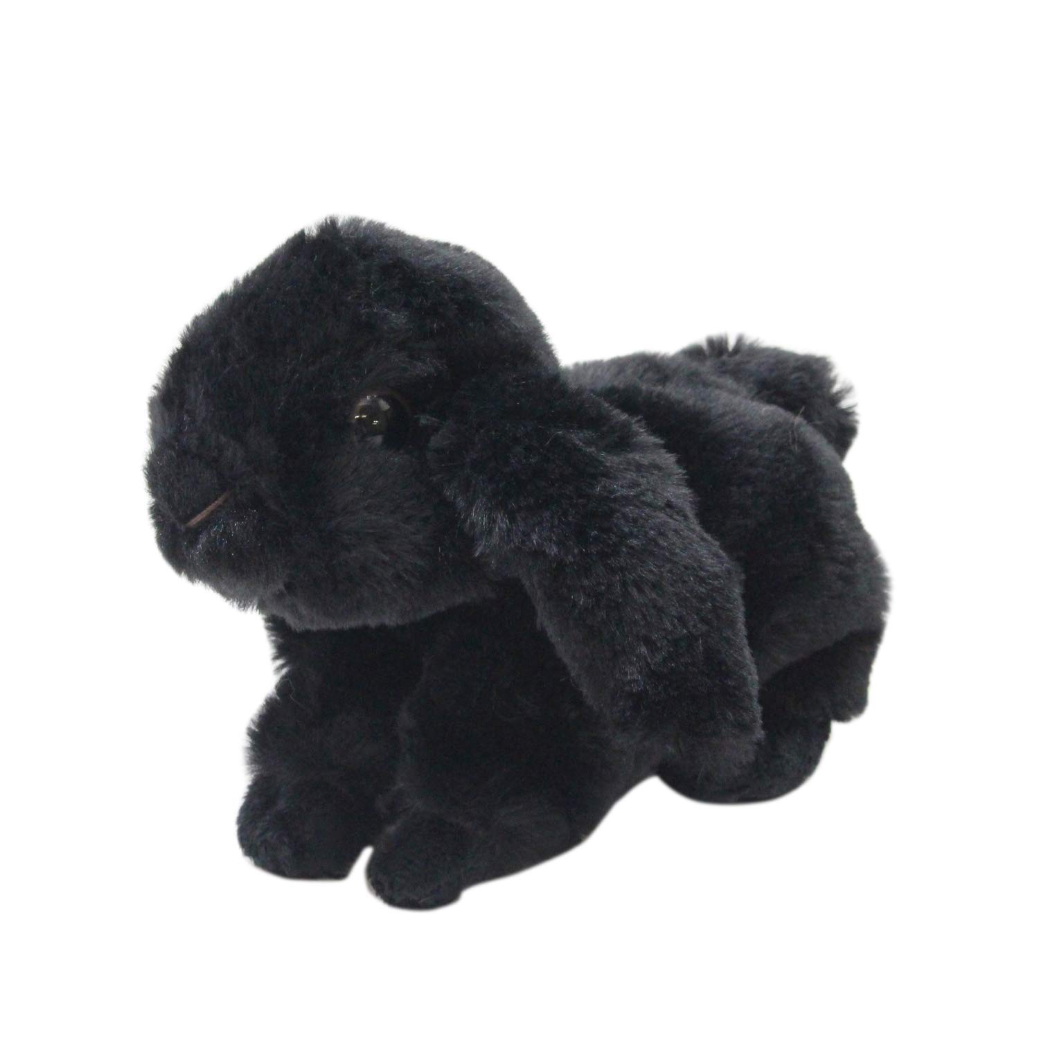 Take-Off Rabbit Maron Holland Lop Black Plush Toy - Afbeelding 1 van 4