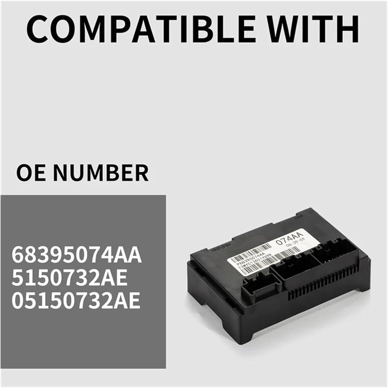 トランスファーケース シフ 074AA 4WDドライブトランスファーケースコントロールモジュール P68395074AA に適合する