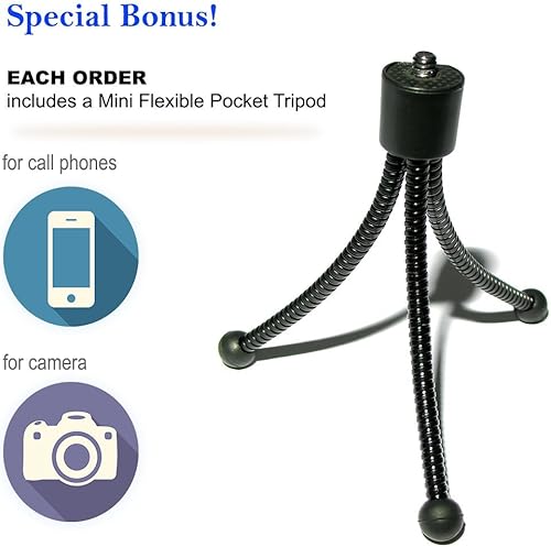 Miniatura 7 de Soporte de trípode ligero de aluminio para cámara de 50 pulgadas + disparador remoto para Nikon (juego de 4 piezas)