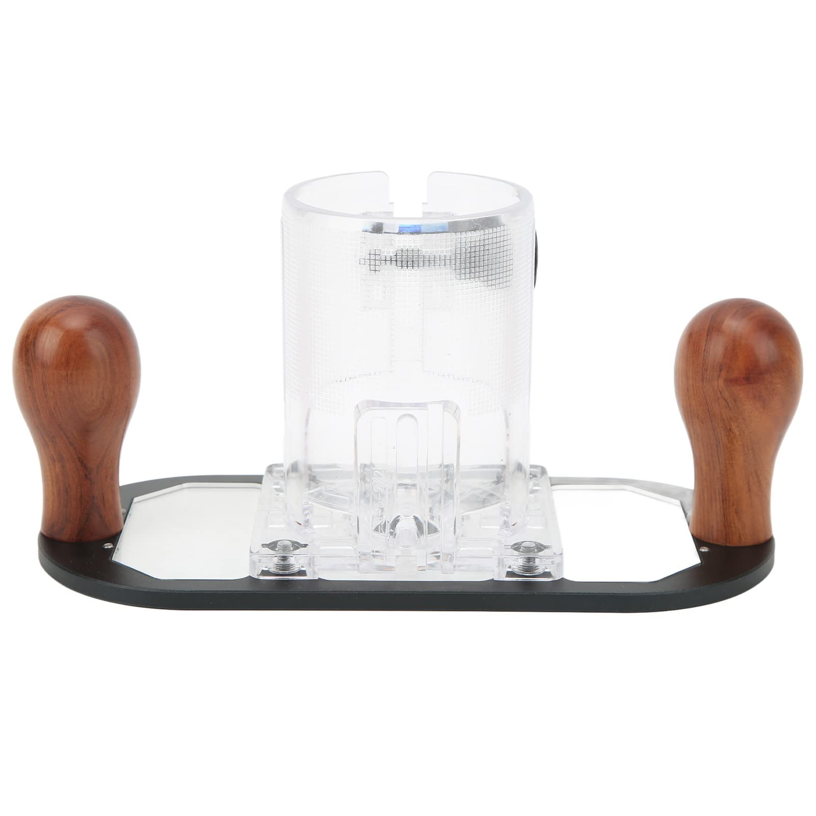 Handheld Router Plunge Base, Aluminum Alloy Base, Slick Handle for 65mm Trimming Machine