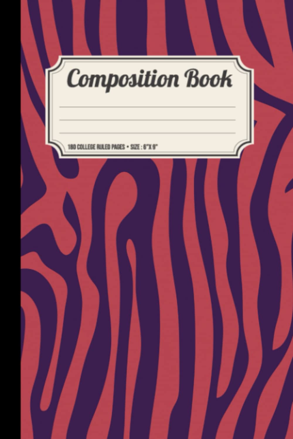 Pink Zebra Composition Notebook