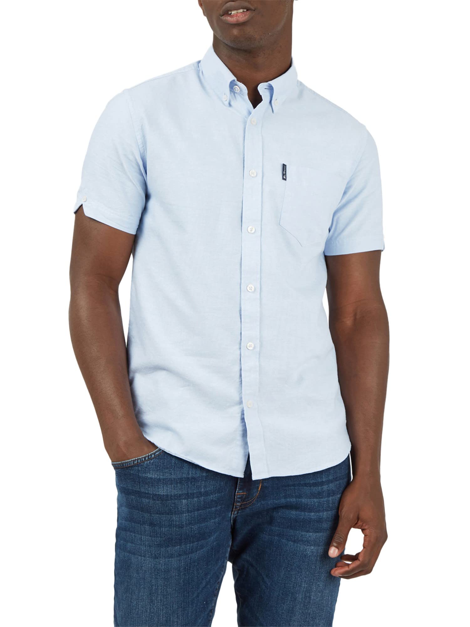 Ben Sherman Mens Sky Casual Button Up Shirt XXXL