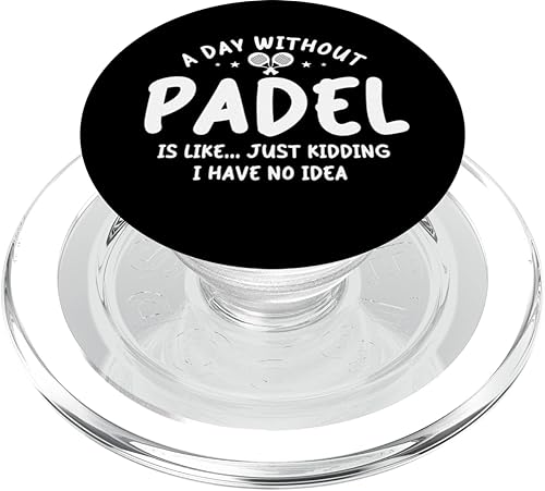 Padel Tennis Athlete Sports Team Player Paddle Racquet Game PopSockets PopGrip for MagSafe
