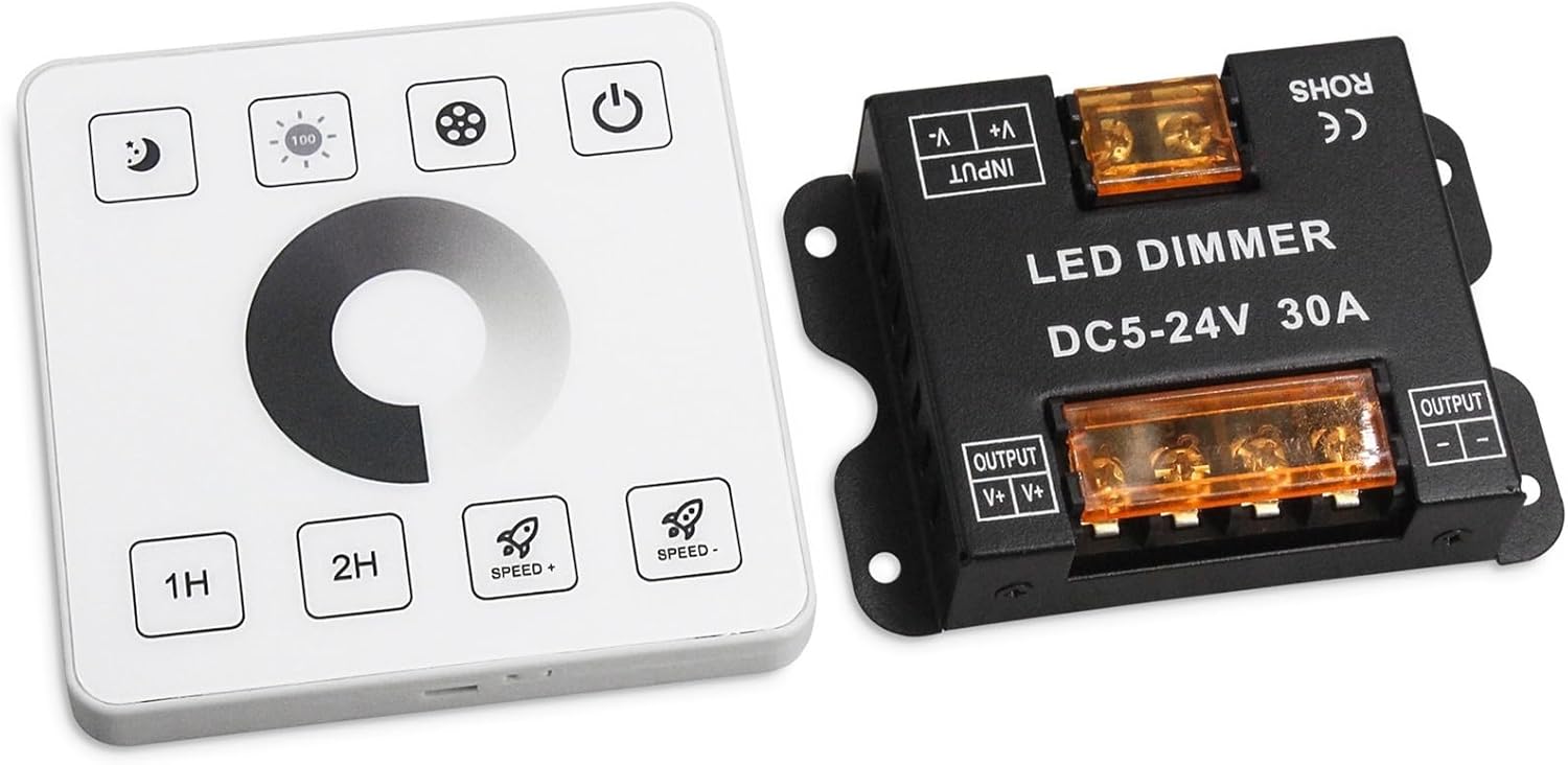 Iron shell 86 touch panel dimmer 30A dimming monochrome lamp with light box breathing flicker strobe