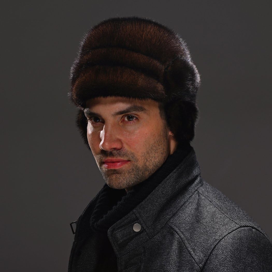 URSFUR Men's Mink Fudd Ear Flap Hat