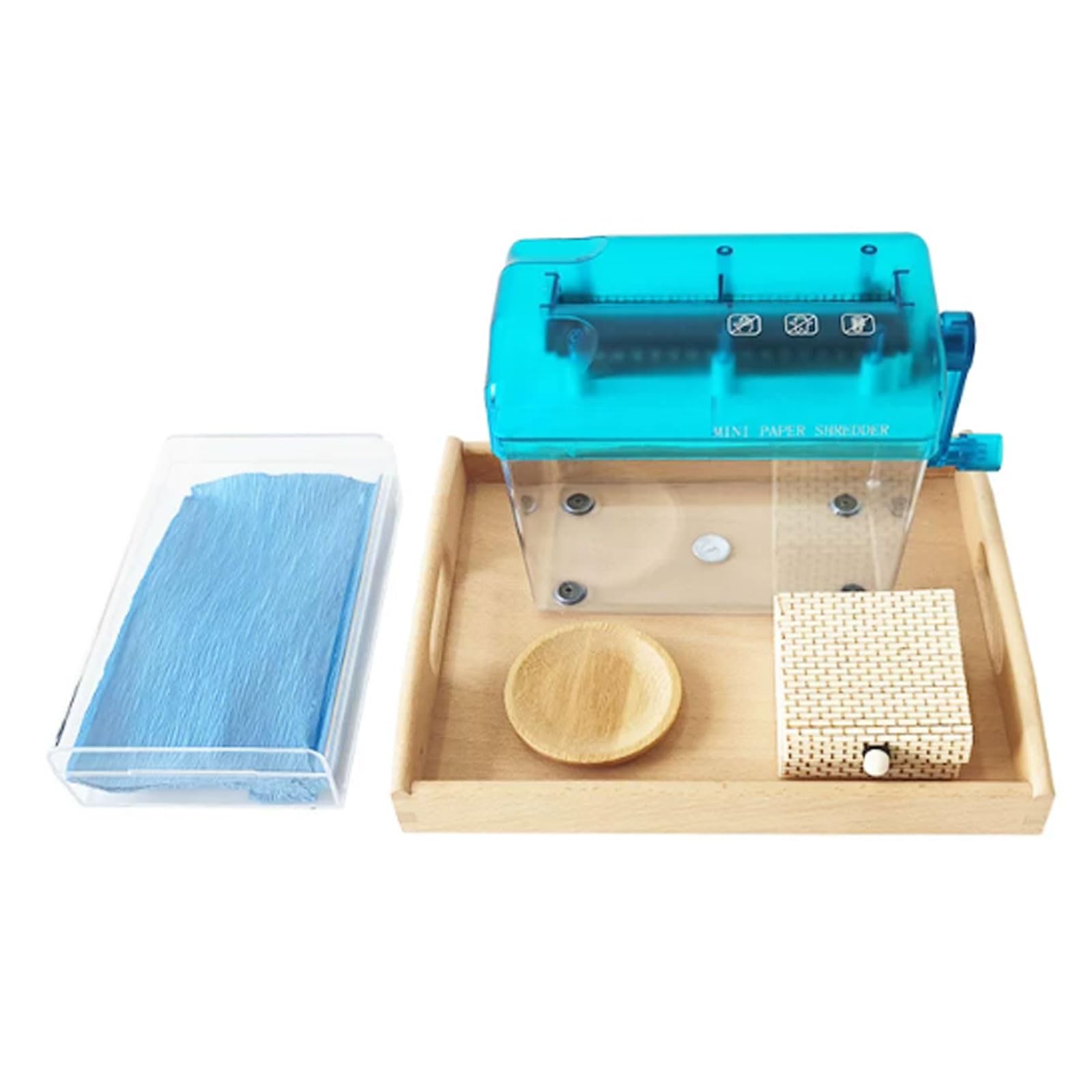 ttnmrc Montessori Art Practical Life Activity Set (Without paper materials)