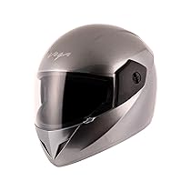 Vega Cliff Dx ISI Certified Lightweight Full Face Smooth Gloss Finish Helmet