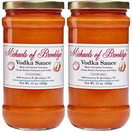 MICHAEL'S OF BROOKLYN Creamy Vodka Sauce: Italian Flavor Without the Guilt