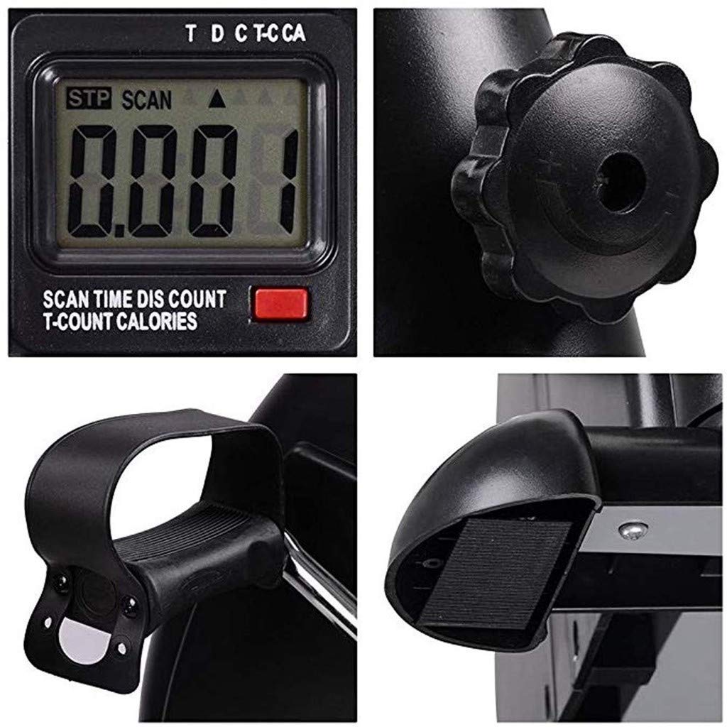 Sprzęt fitness Elektryczny pedał Mini maszyna rehabilitacyjna Fitness Rower pedałowy Ćwiczenie z wyświetlaczem LCD, domowy sprzęt fitness dla starszych górnych i dolnych kończyn Trener rehabilitacyjn
