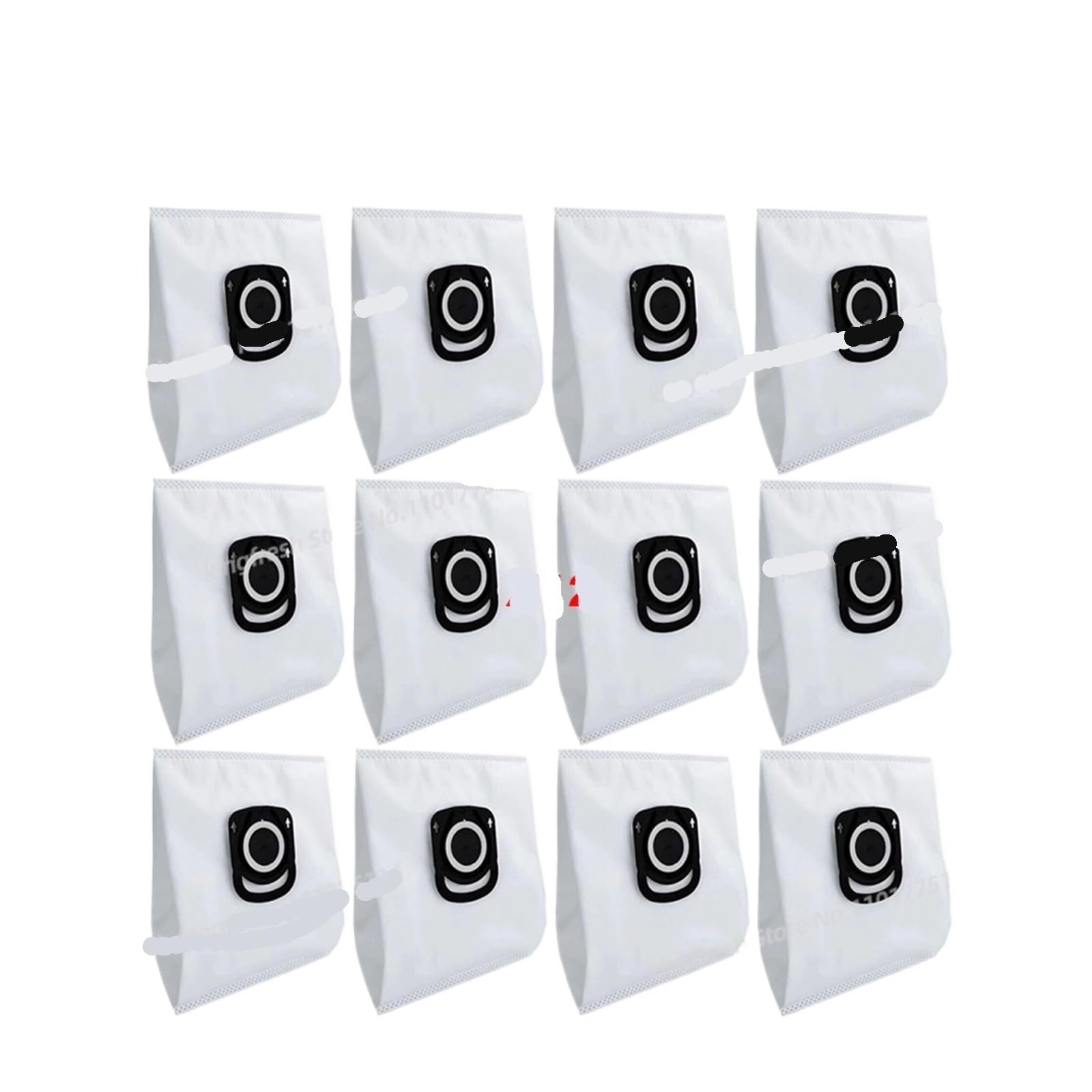 HIZON Dust Bag Fit，Compatible For Rowenta，Tefal X-Plorer Serie 75 S+/ 70+/ 580 Max/240+/140+ RG9197WH RR8497WH ZR200520 ZR200540 Silence Force 4A(SET4)