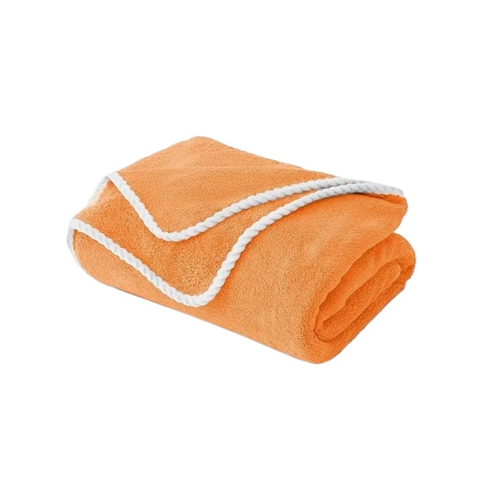 WSQHAO 90 * 180cm Bath Towel Extra Soft, Skin-Gentle Super Absorbent, No Shedding, Multi-Color Available, Ideal For Home Baths for Shower(Color2)